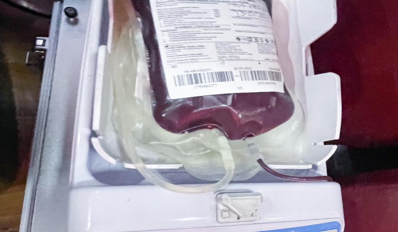 Donación de sangre