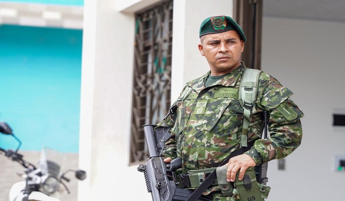 Ejército en el sur del Tolima