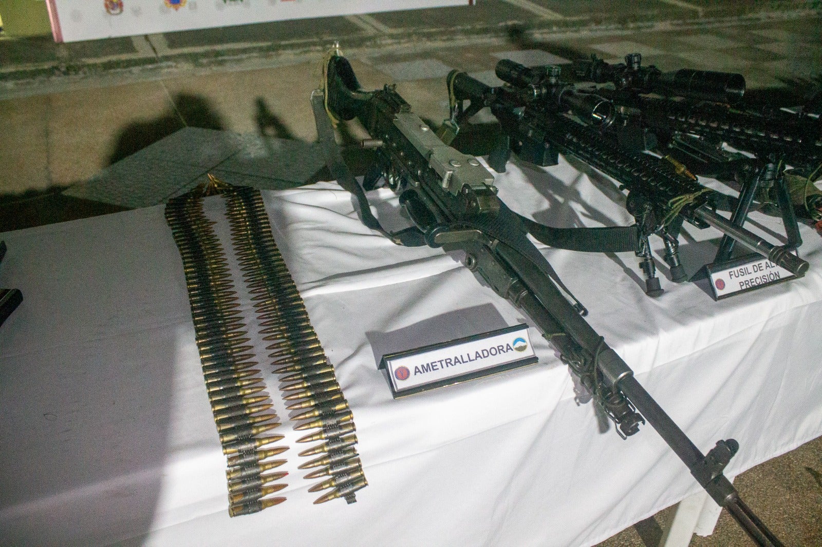 Imágenes desarticulación frente Ismael Ruiz