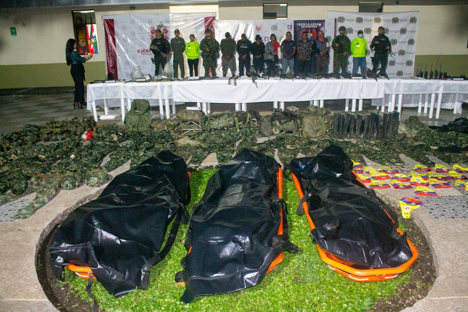 Imágenes desarticulación frente Ismael Ruiz