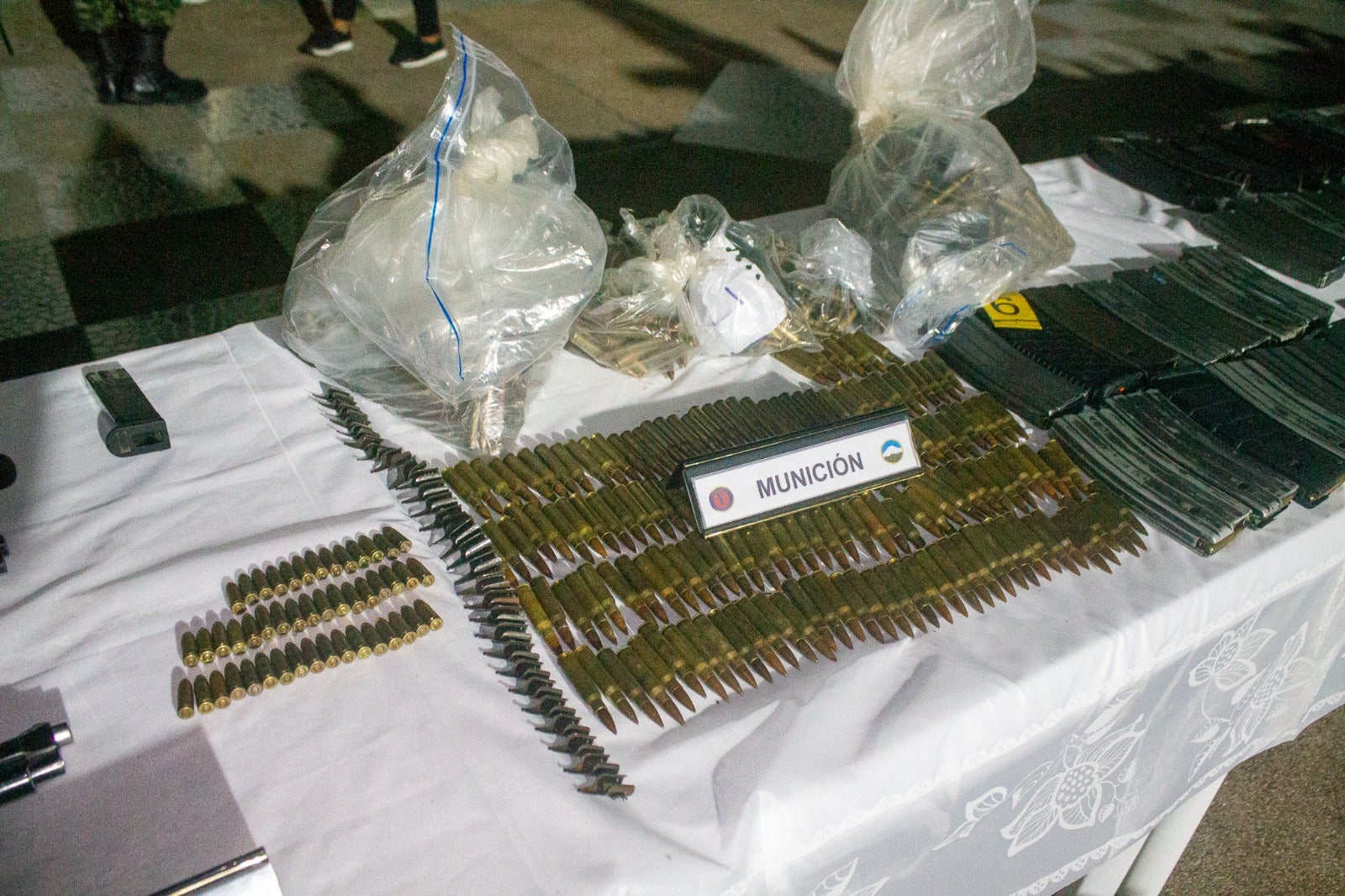 Imágenes desarticulación frente Ismael Ruiz