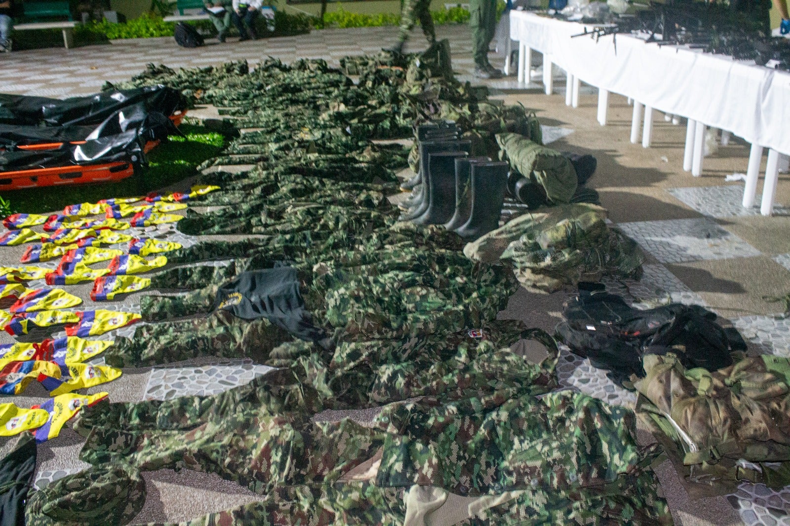 Imágenes desarticulación frente Ismael Ruiz