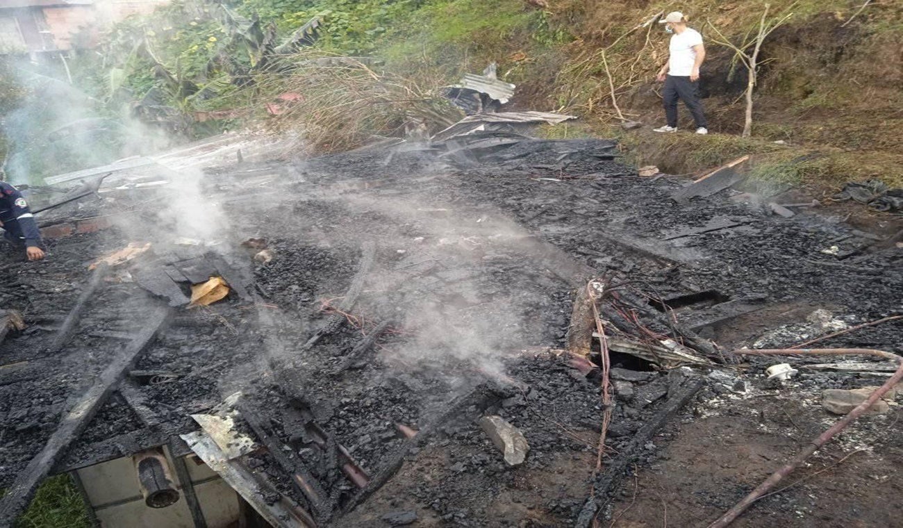 Incendio vivienda Villahermosa