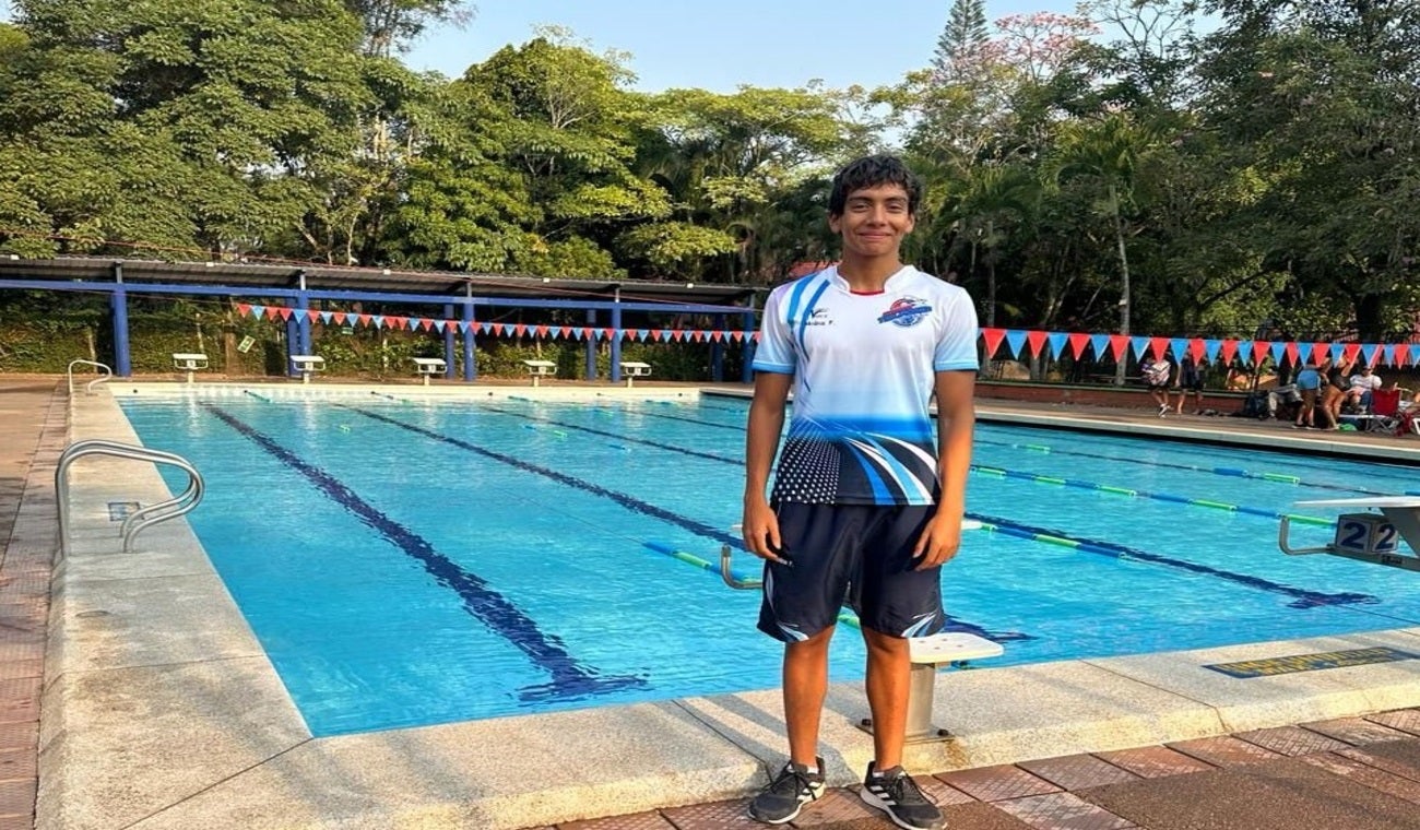 Johan Felipe Molina, Nadador liga del Tolima
