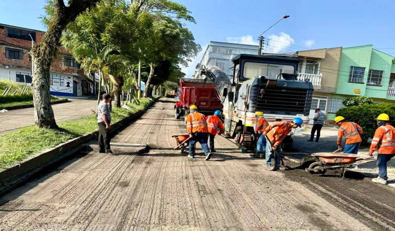 Obras de infraestructura vial