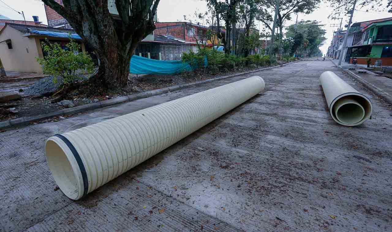 Vías pavimentadas por Gobernación