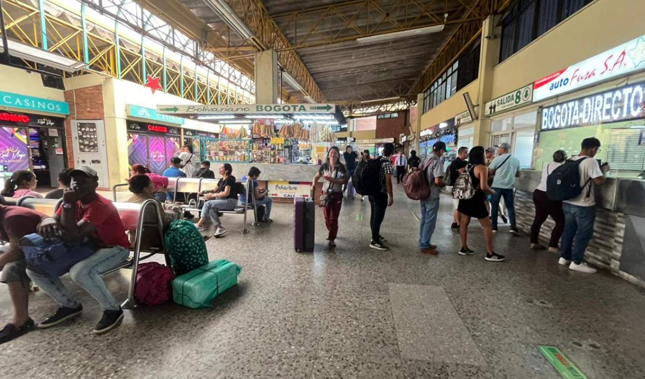 Terminal de Transportes de Ibagué.
