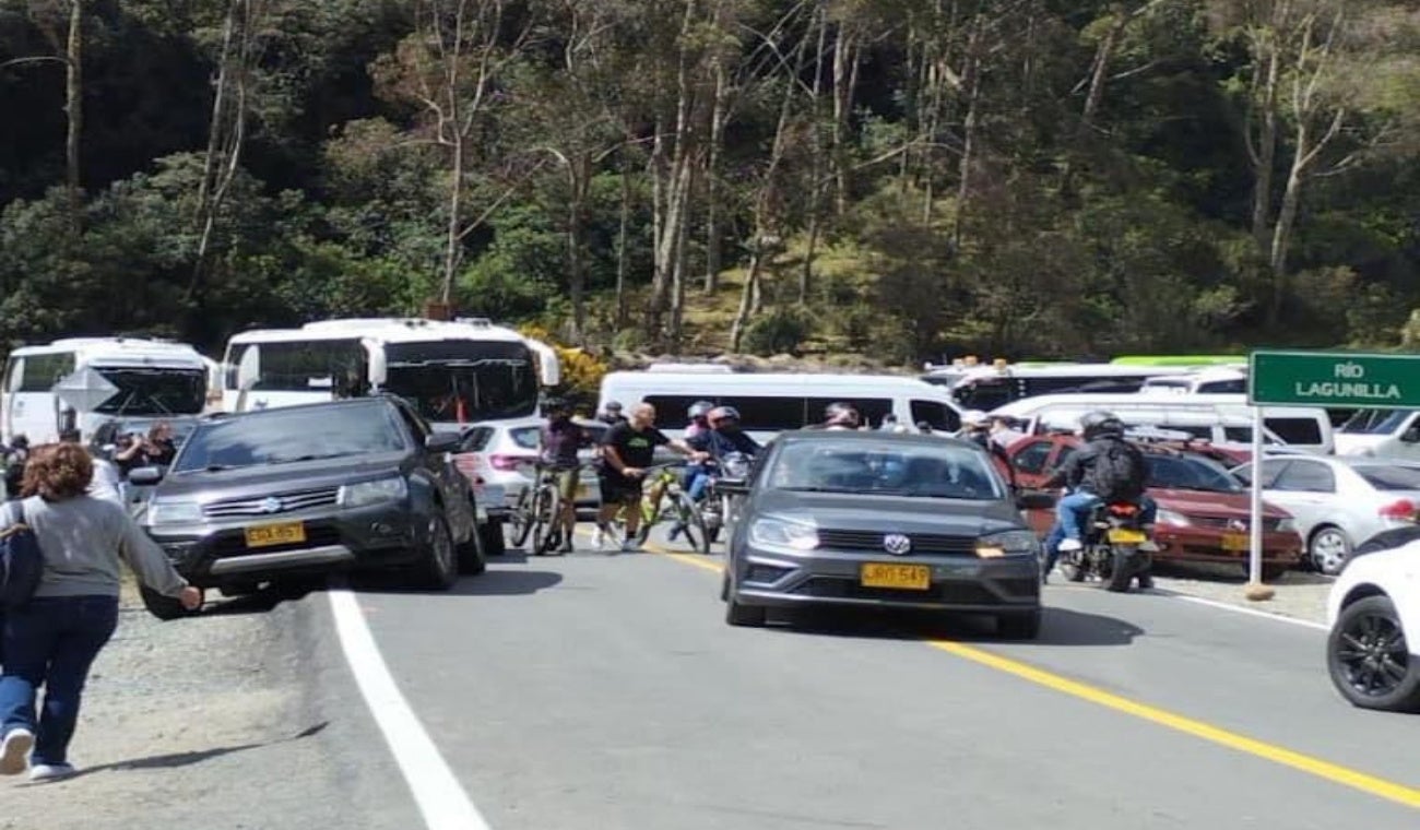 Transito vía Murillo - Manizales