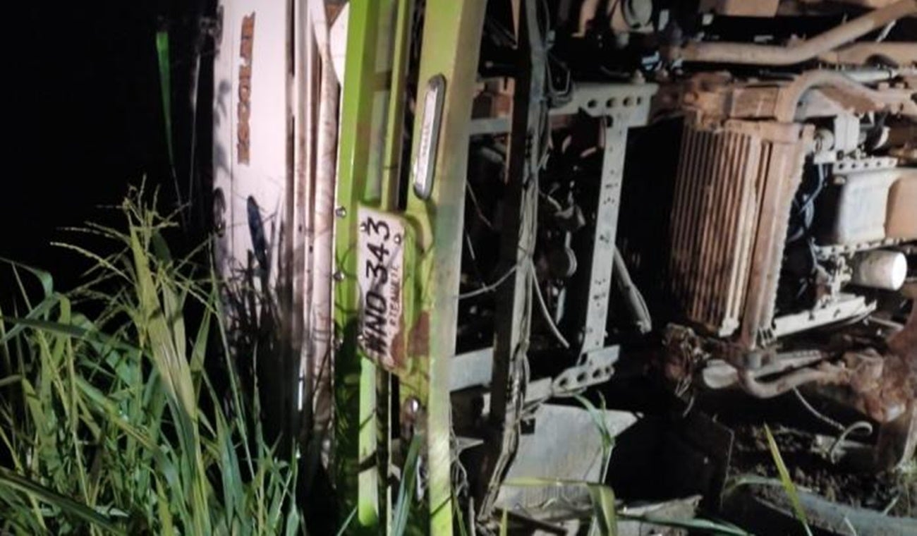 A 32 ascendieron los lesionados tras volcamiento de bus en la Hacienda El Escobal