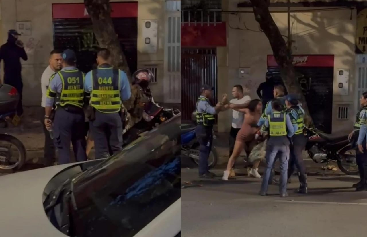 Tres guardas de tránsito resultaron lesionados en Neiva.