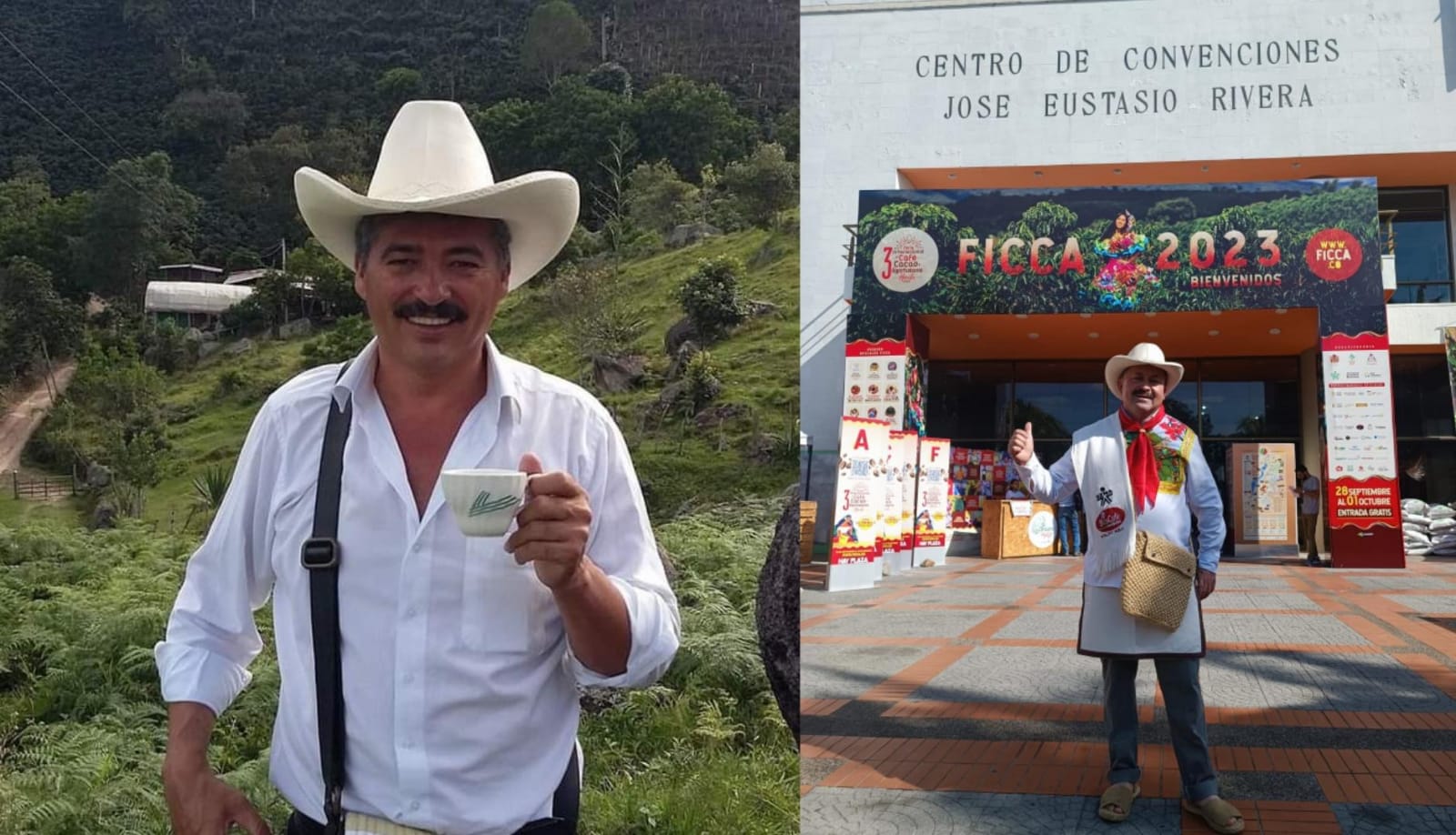 Dos huilenses se han viralizado en redes sociales como posibles candidatos para el personaje ‘Juan Valdez’