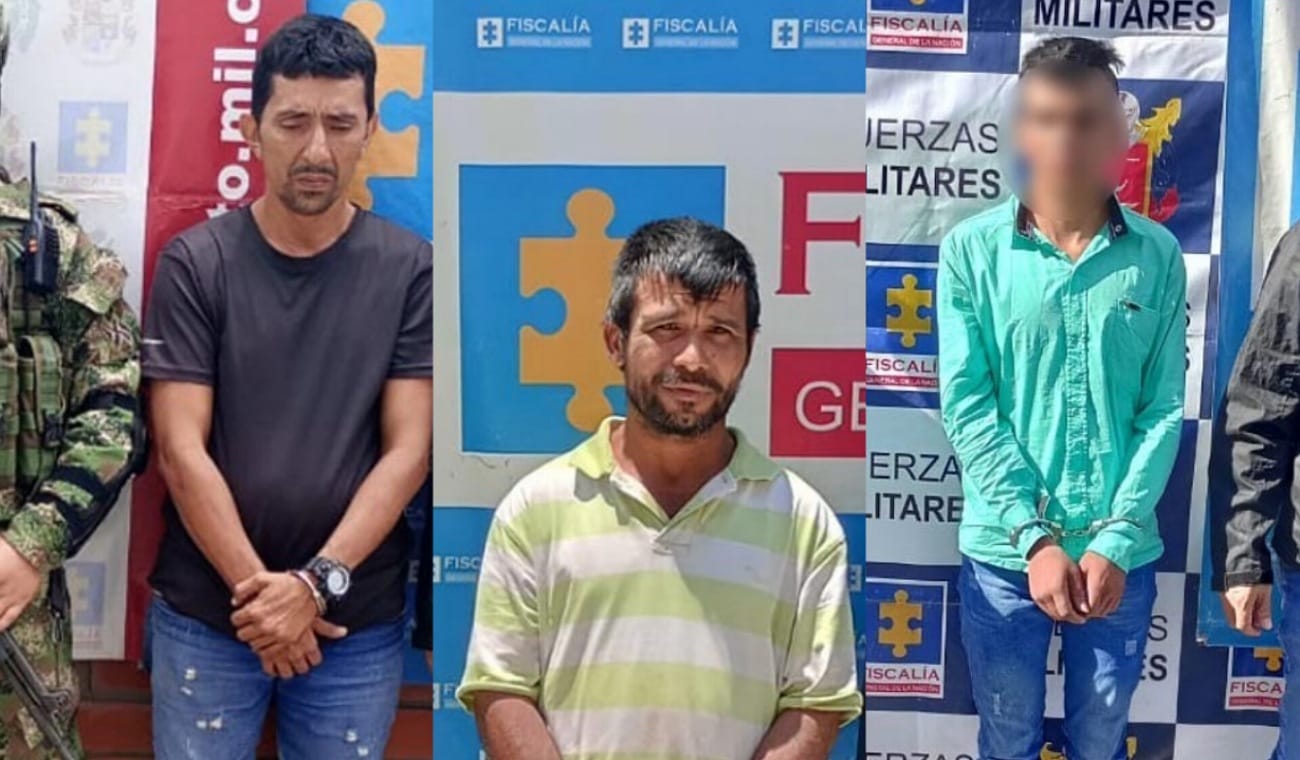 Capturados en el Huila