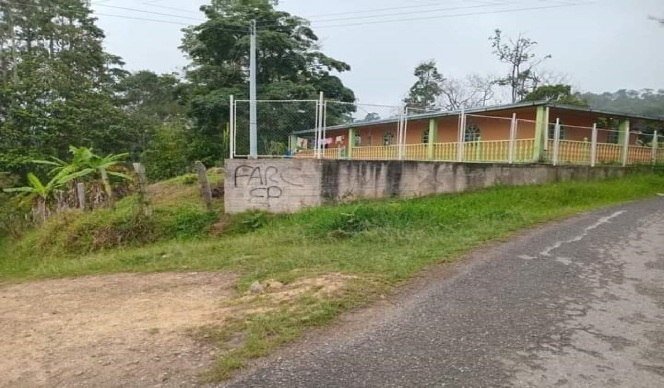 Grafitis Farc Icononzo