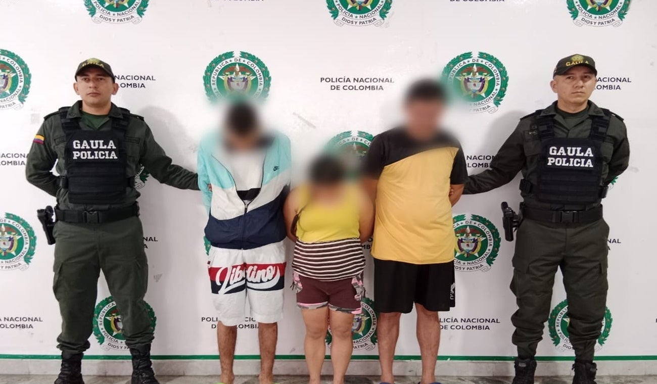 A la cárcel enviaron a tres integrantes de ‘Los Timadores’, secuestradores y extorsionistas en el Tolima