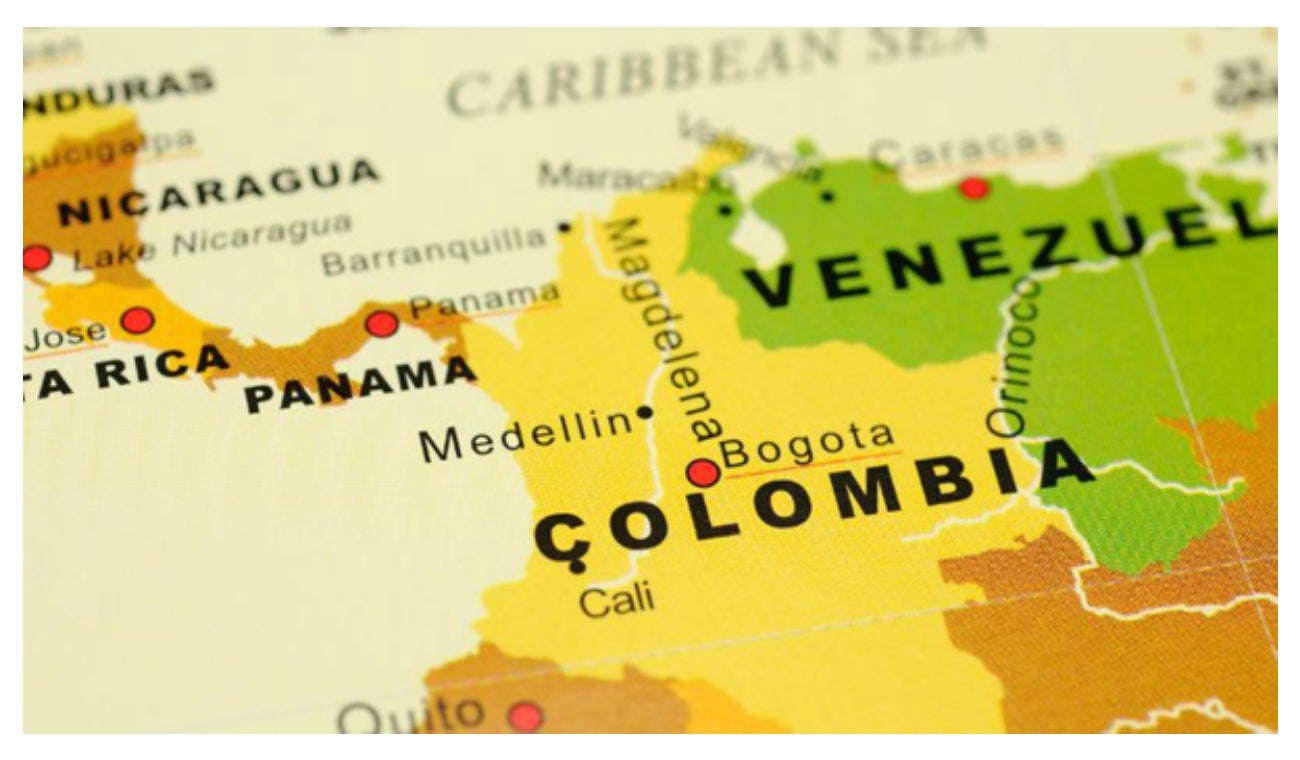 Mapa de Colombia