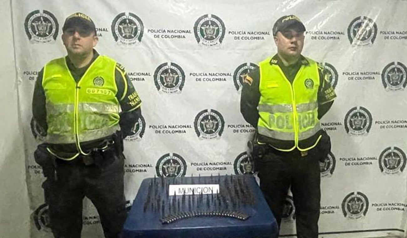 Policía incautó gran cantidad de cartuchos para diferentes calibres de fusil en Mariquita