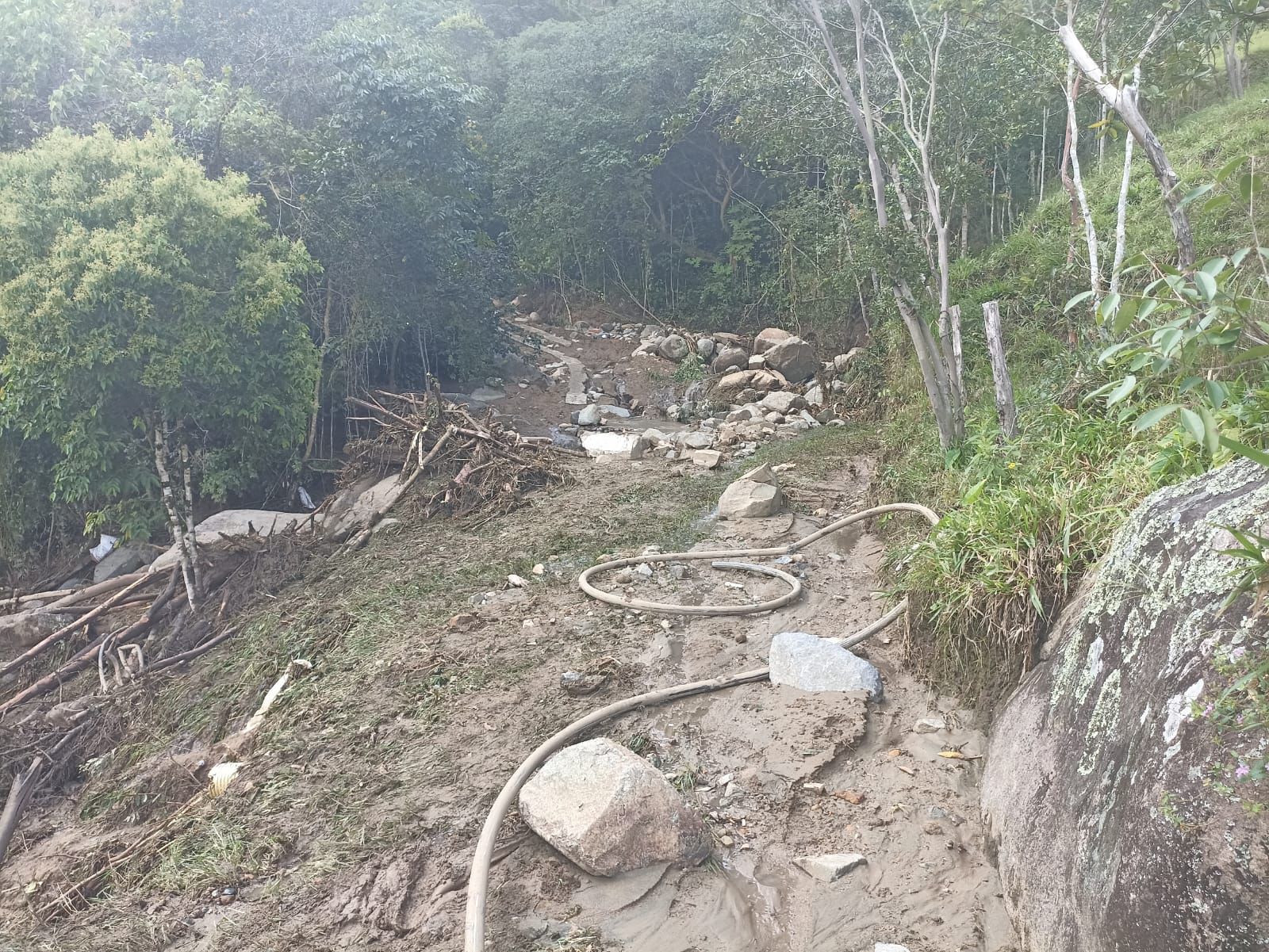 Nueve municipios del Huila registran afectaciones por las lluvias