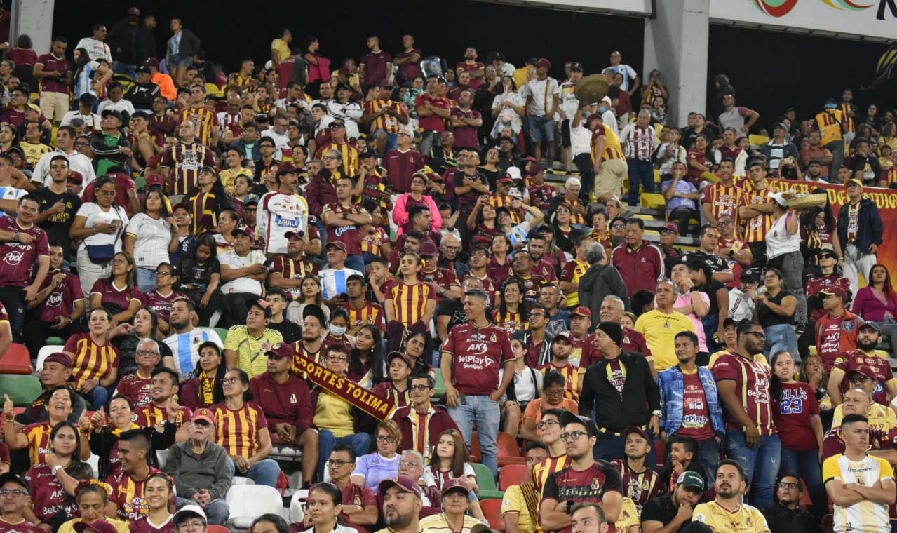 Hinchas del Deportes Tolima