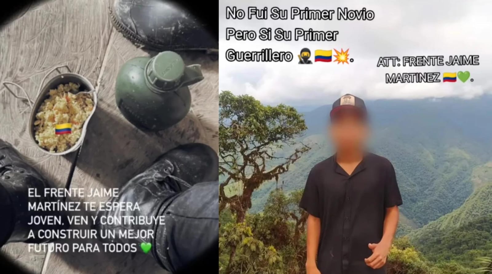 Reclutamiento de jóvenes por redes sociales