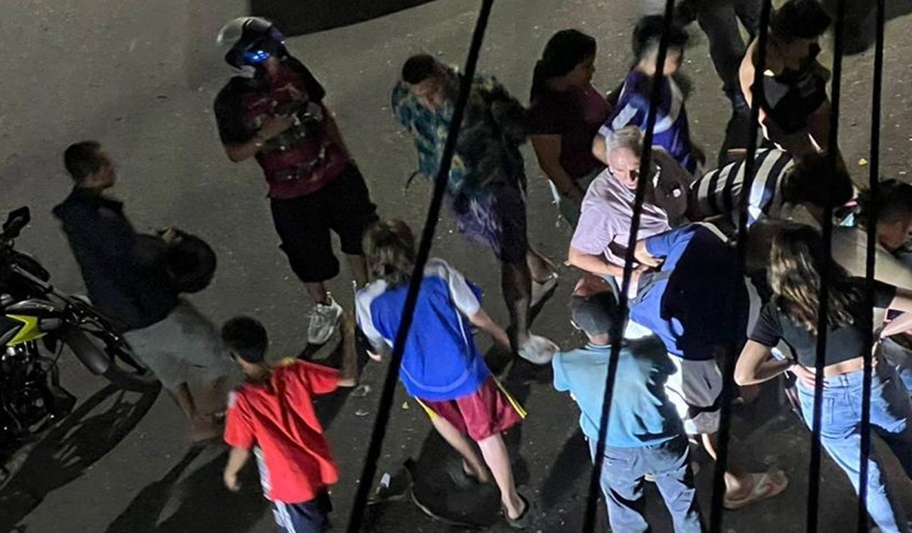 Entre la vida y la muerte motociclista tras colisionar contra un vehículo particular en el Gaitán