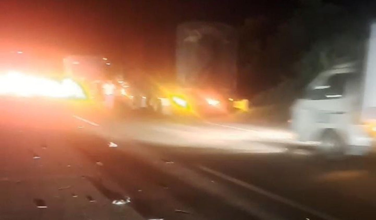 Falleció motociclista tras accidentarse en la variante de Gualanday