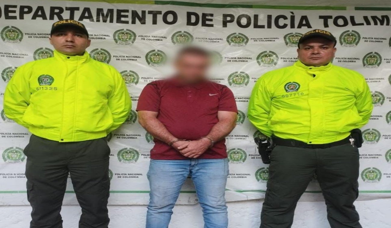 Capturado hombre en Armero Guayabal
