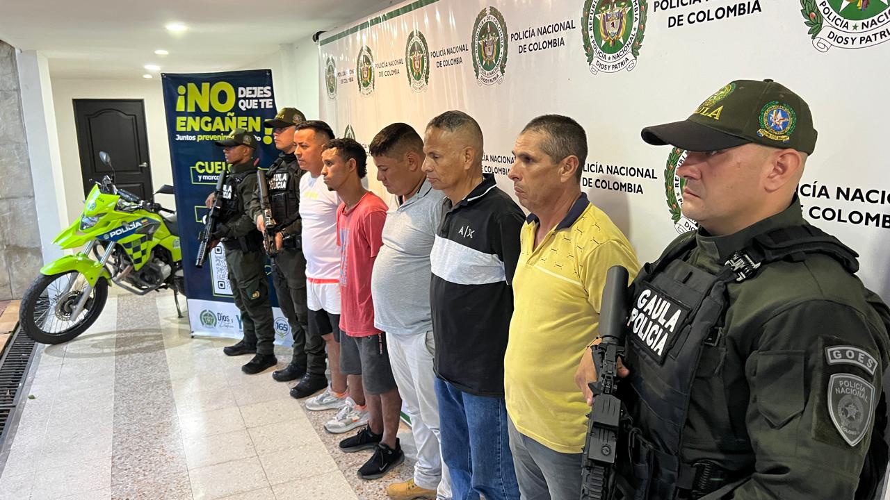 Autoridades han capturado 26 personas por delitos como terrorismo, extorsión e intimidación en Huila