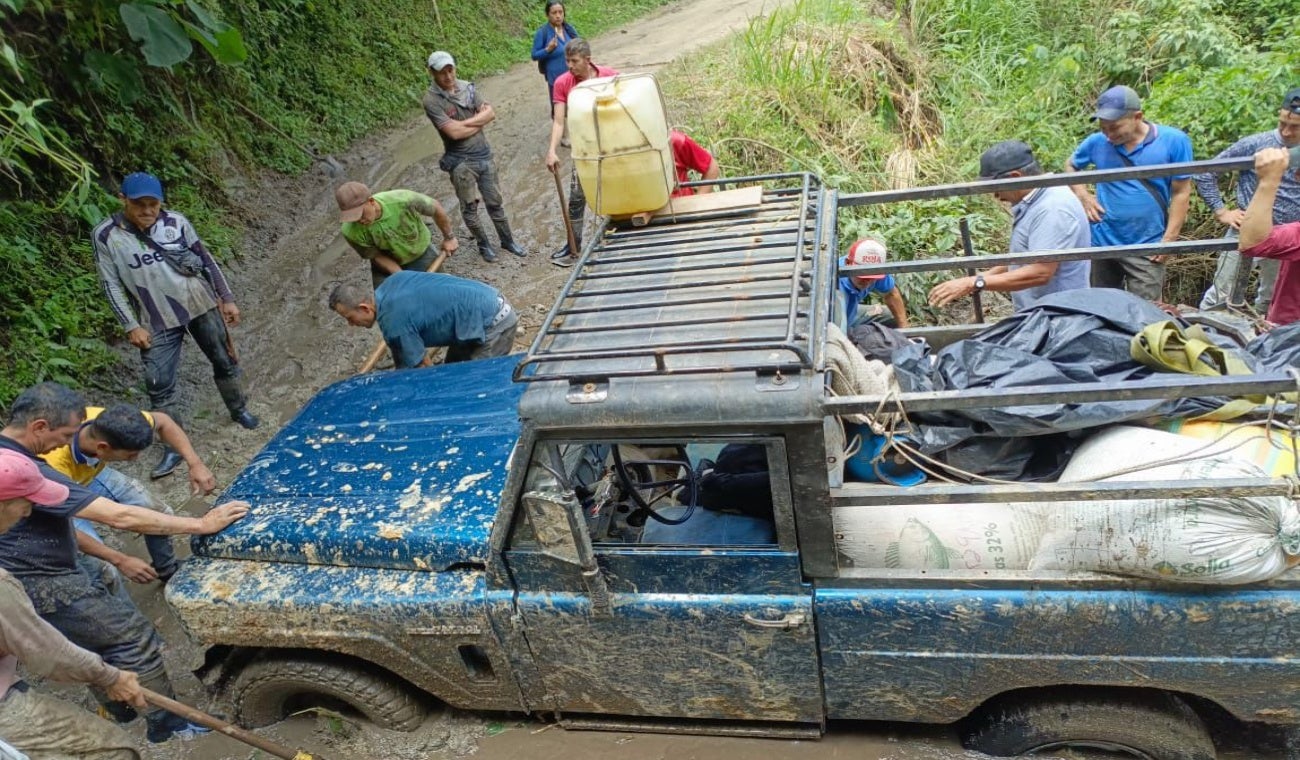 Damnificados por las lluvias