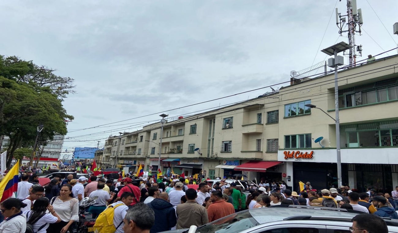Marcha en apoyo a Petro Ibagué