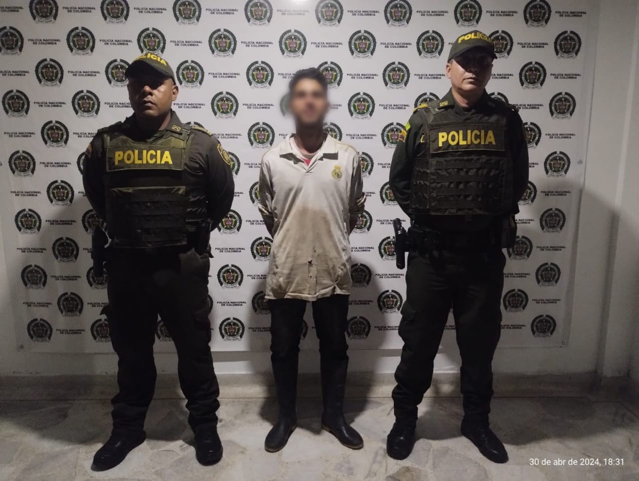 Sujeto buscado por violencia intrafamiliar en Antioquia se escondía en Gigante, Huila