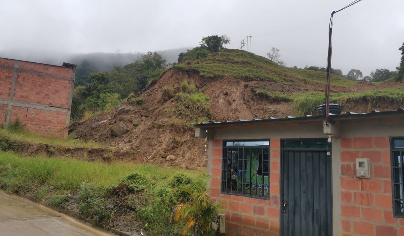 Viviendas afectadas por lluvias