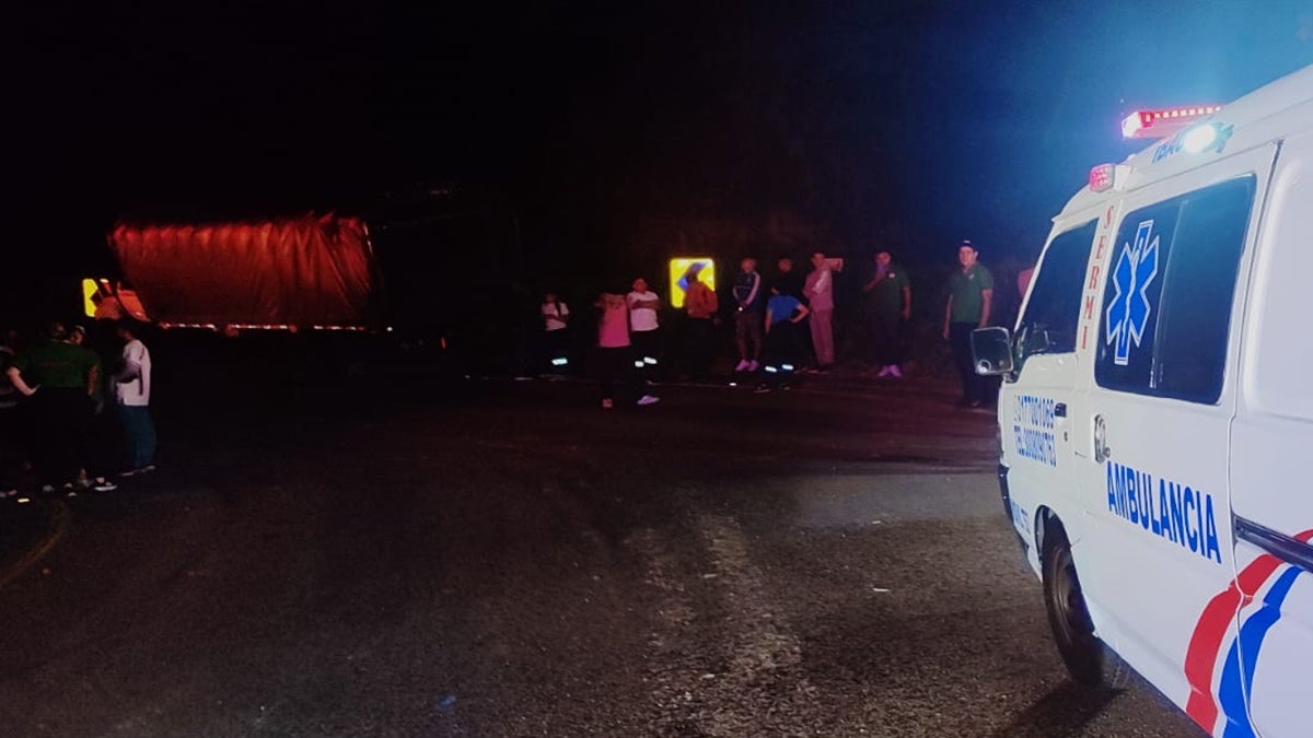 Se accidentó un camión que los trasladaba soldados desde Tolemaida hacia Armenia