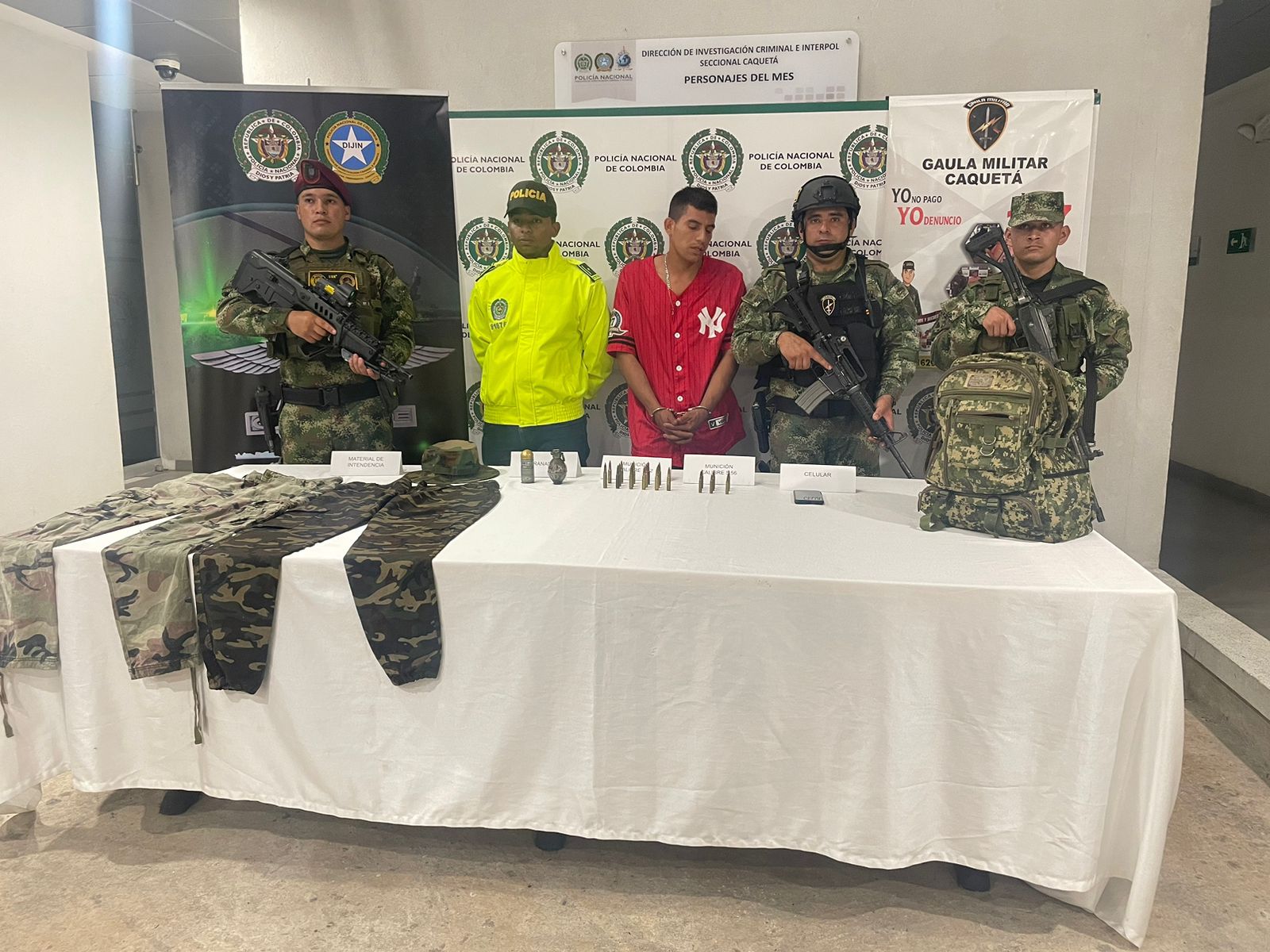 Captura cabecilla de las finanzas de la estructura Rodrigo Cadete en el Caquetá.