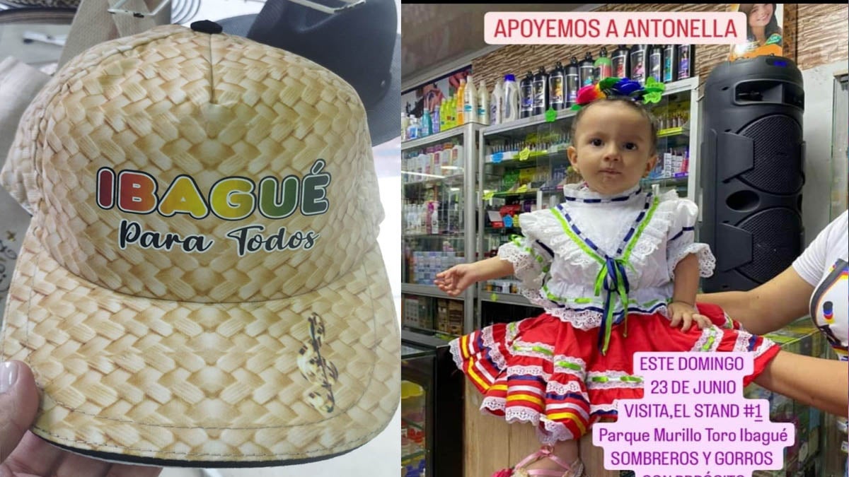 Sombrero símil palma real