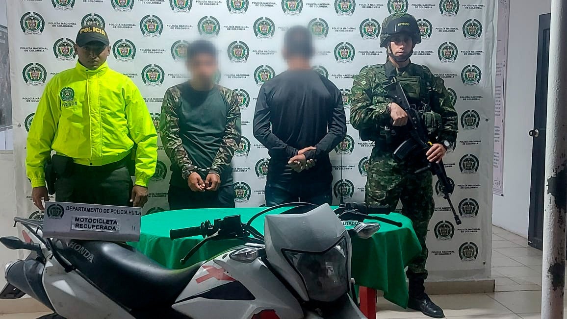 Capturan presunto integrante del Estado Mayor Central en la vía La Plata-Inzá, Cauca