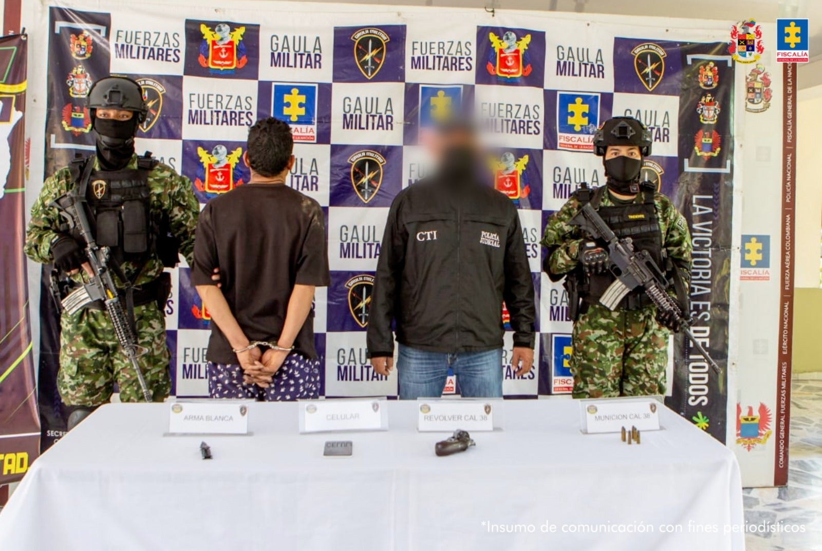 Autoridades capturaron y judicializaron a ‘Satanás’, presunto homicida serial en Huila y Antioquia