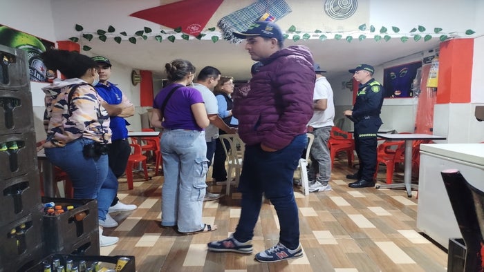 Cerrado negocio de licor