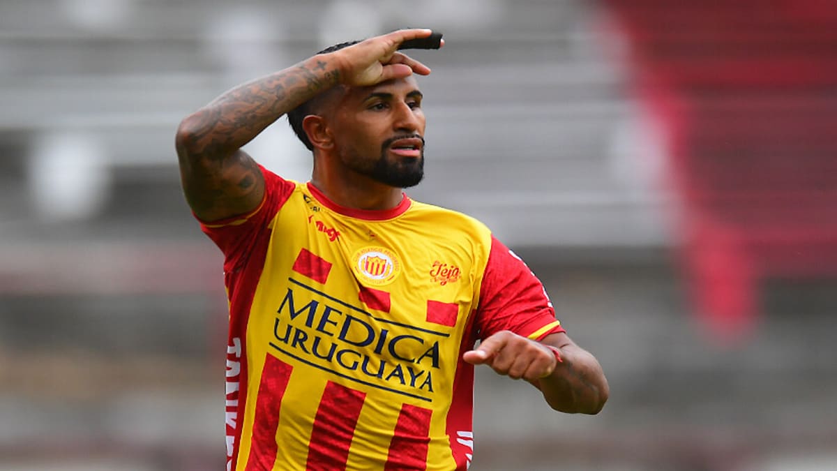 El delantero uruguayo Franco López, podría llegar al Tolima, para la Liga II 2024