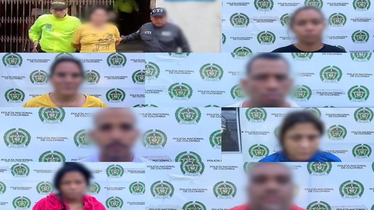 Desarticularon grupo delincuencial dedicado al hurto, mediante fleteo en diferentes ciudades del país