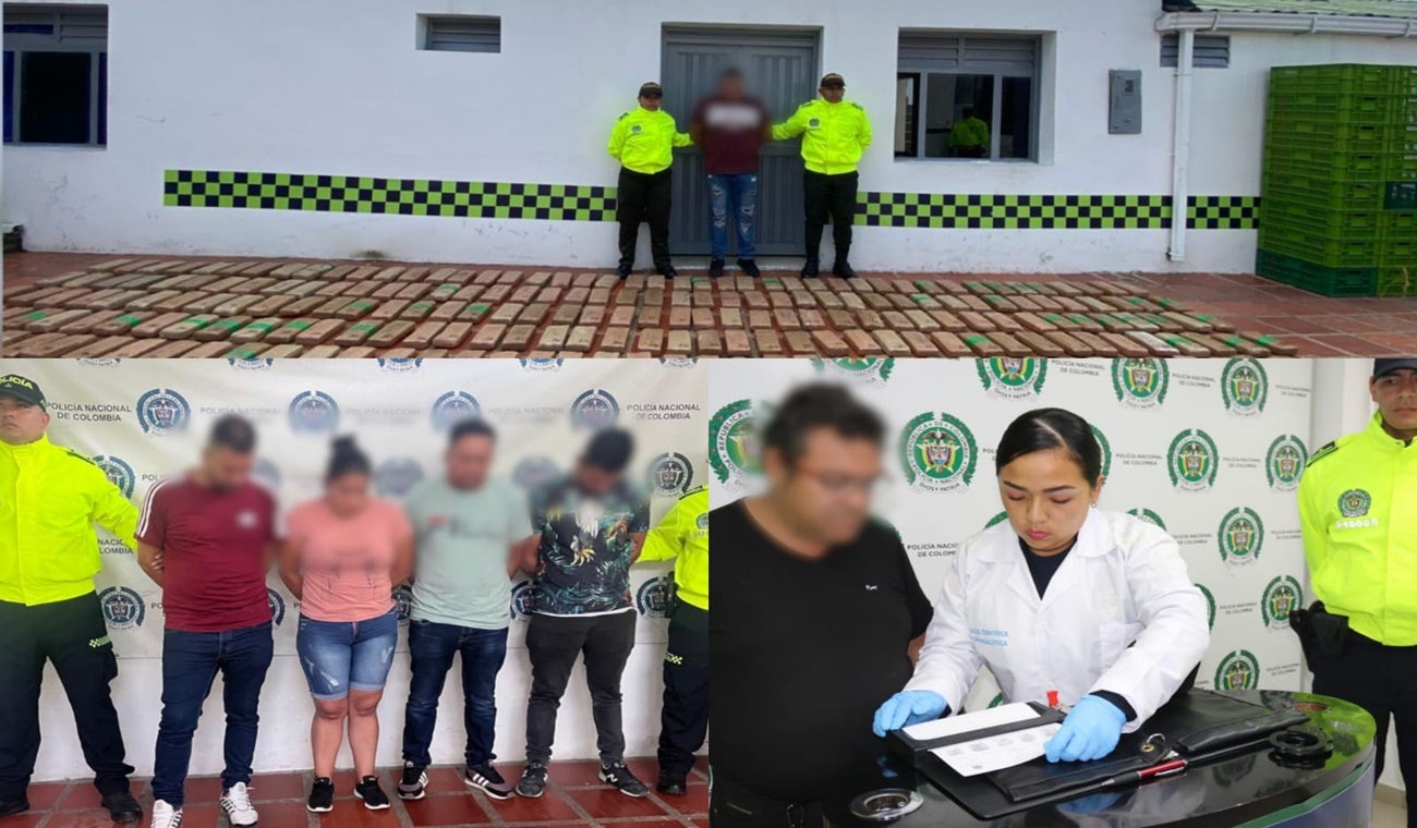 Cayeron 6 narcotraficantes con el apoyo del FBI en Colombia