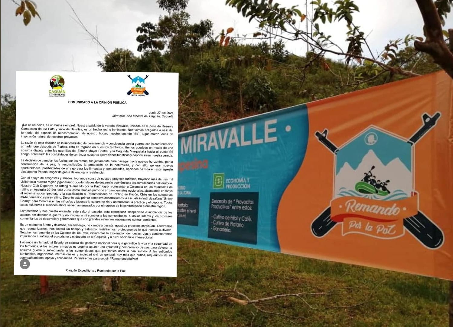 Presuntos hostigamientos del EMC causan desplazamiento de Firmantes de Paz en Caquetá