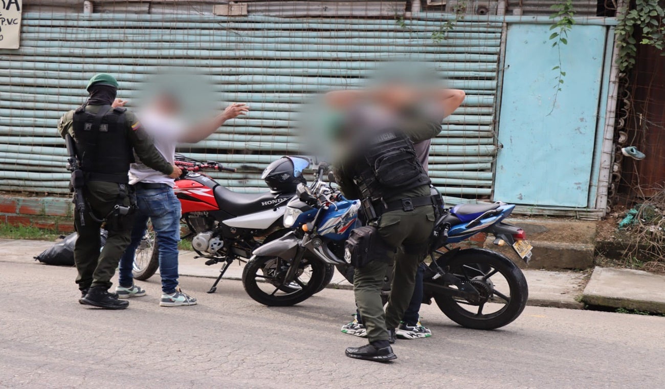 Autoridades se tomaron la comuna 8 de Ibagué, incautando armas de fuego, traumáticas y estupefacientes