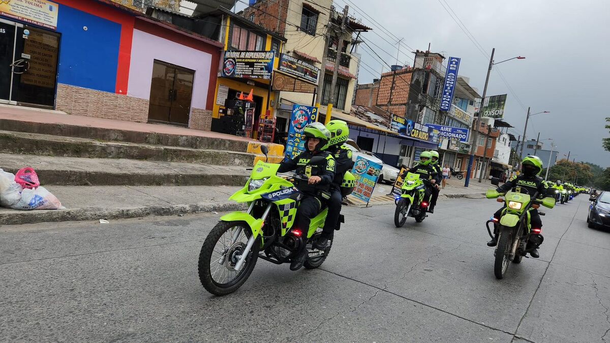 Patrullaje en Ibagué