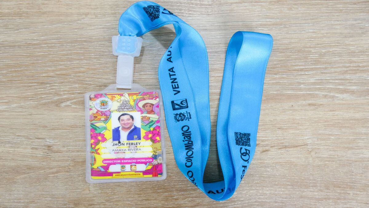 Carnet para vender durante el Festival Folclórico