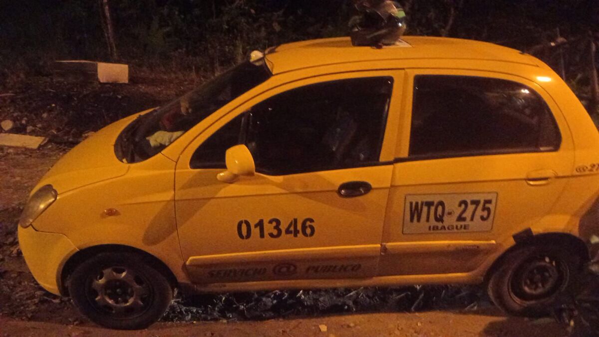 taxista hurtado en Ibagué