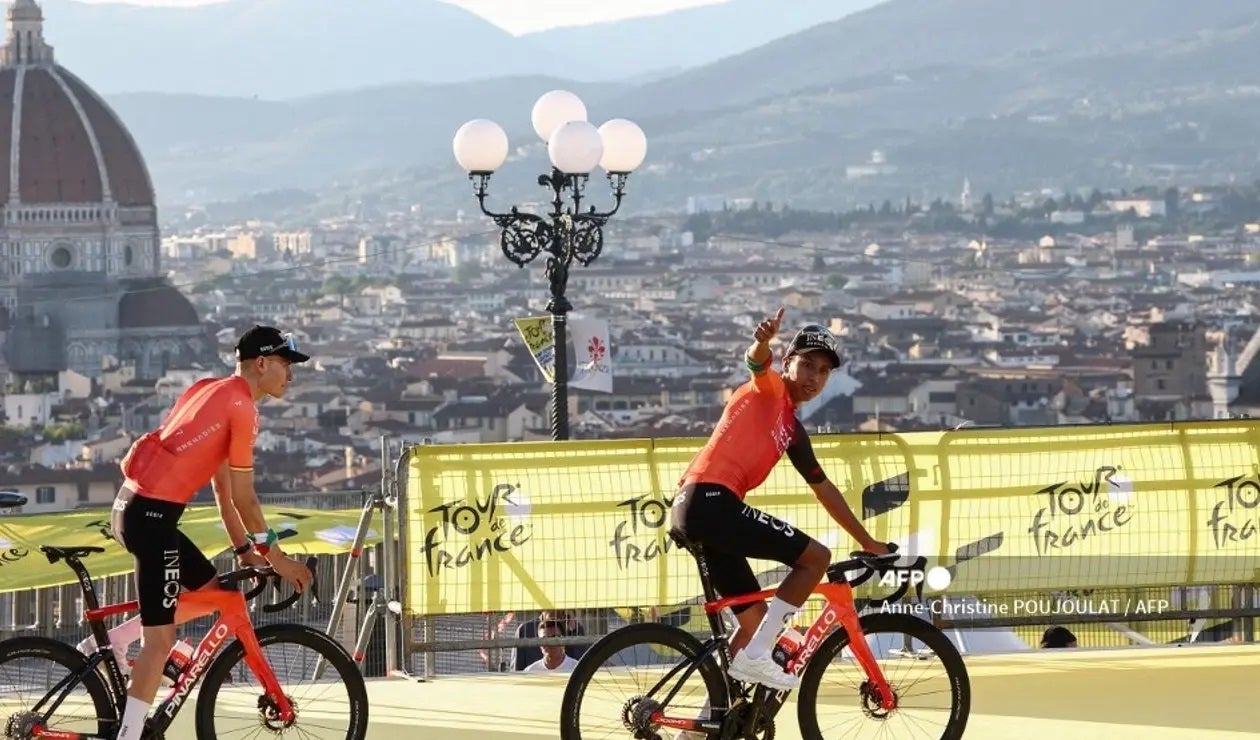 Egan Bernal en Tour de Francia 2024