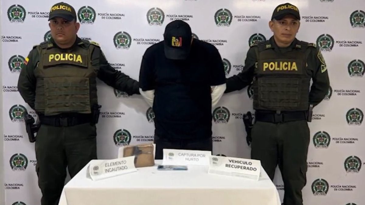 Capturaron sujeto que se acaba de robar un vehículo en Ibagué