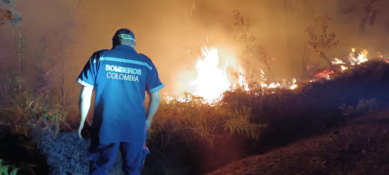 Cinco municipios del Huila afectados por incendios.