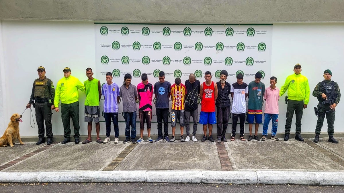 Desmantelaron banda ‘Los del Filo’, 14 individuos dedicados al microtráfico en el Parque Galarza de Ibagué