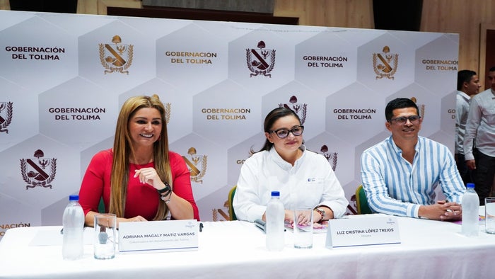 Ministra del Deporte en el Tolima